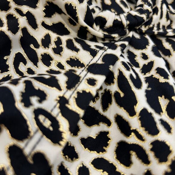 NWT Simon Chang One piece Figure Flattering Leopard Wrap Swimsuit - Size 8 - Picture 3 of 7